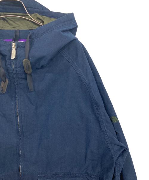 THE NORTHFACE PURPLELABEL（ザ・ノースフェイス パープルレーベル）THE NORTHFACE PURPLELABEL (ザ・ノースフェイス パープルレーベル) Indigo Mountain Wind Parka ネイビー サイズ:Lの古着・服飾アイテム