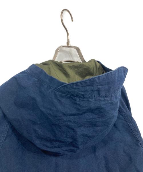 THE NORTHFACE PURPLELABEL（ザ・ノースフェイス パープルレーベル）THE NORTHFACE PURPLELABEL (ザ・ノースフェイス パープルレーベル) Indigo Mountain Wind Parka ネイビー サイズ:Lの古着・服飾アイテム