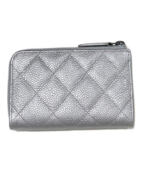 CHANEL（シャネル）CHANEL (シャネル) キーリング付コインケース シルバーの古着・服飾アイテム
