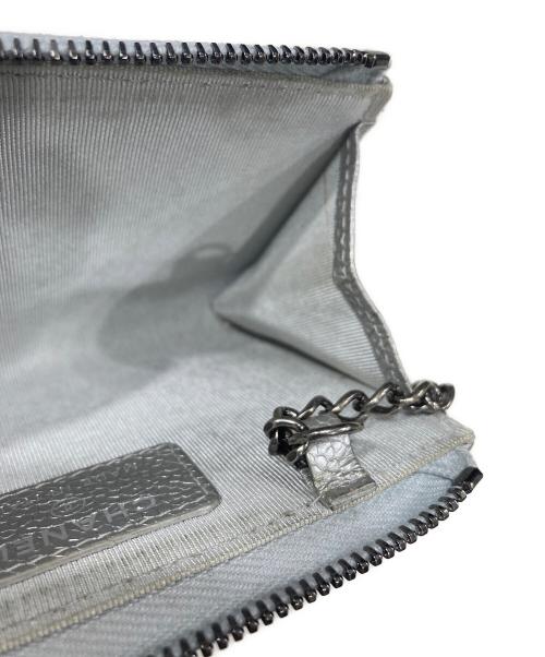 CHANEL（シャネル）CHANEL (シャネル) キーリング付コインケース シルバーの古着・服飾アイテム