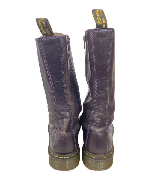 Dr.Martens（ドクターマーチン）Dr.Martens (ドクターマーチン) 14ホールブーツ パープル サイズ:UK6の古着・服飾アイテム