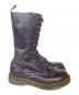 中古・古着 Dr.Martens (ドクターマーチン) 14ホールブーツ パープル サイズ:UK6：6000円