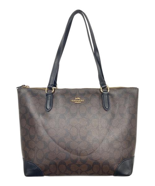 COACH（コーチ）COACH (コーチ) トートバッグ ブラウンの古着・服飾アイテム