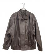 Kastoriaカストリア）の古着「レザージャケット」｜ブラウン