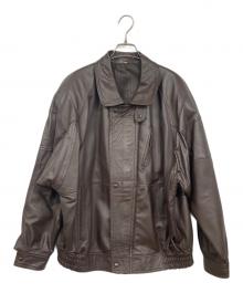 Kastoria（カストリア）の古着「レザージャケット」｜ブラウン