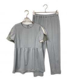 BLUE LABEL CRESTBRIDGE（ブルーレーベルクレストブリッジ）の古着「ライトストレッチポンチパンツセットアップ」｜ブルー