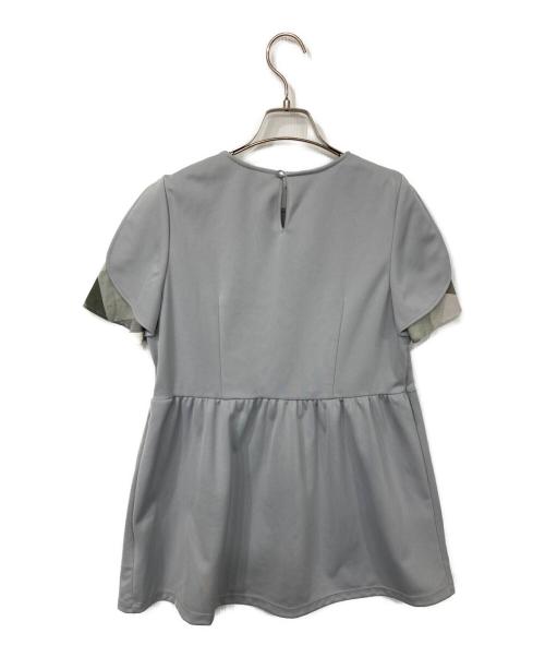 BLUE LABEL CRESTBRIDGE（ブルーレーベルクレストブリッジ）BLUE LABEL CRESTBRIDGE (ブルーレーベルクレストブリッジ) ライトストレッチポンチパンツセットアップ ブルー サイズ:38の古着・服飾アイテム