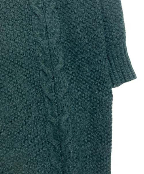 MACKINTOSH PHILOSOPHY（マッキントッシュ フィロソフィー）MACKINTOSH PHILOSOPHY (マッキントッシュ フィロソフィー) ニットワンピース グリーン サイズ:38の古着・服飾アイテム