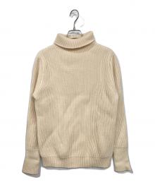 ANDERSEN-ANDERSEN（アンデルセン アンデルセン）の古着「タートルネックニット」｜ベージュ