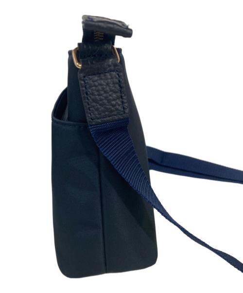 BLUE LABEL CRESTBRIDGE（ブルーレーベルクレストブリッジ）BLUE LABEL CRESTBRIDGE (ブルーレーベルクレストブリッジ) パーシャルクレストブリッジチェックナイロンミニショルダー ネイビーの古着・服飾アイテム