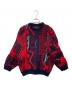 Coogi（クージー）の古着「3Dニット」｜ネイビー×レッド
