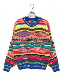 DESCENTE（デサント）の古着「3Dニット」｜マルチカラー