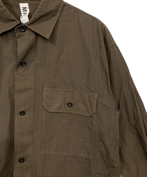 MHL（エムエイチエル）MHL (エムエイチエル) COMPACT COTTON POPLIN カーキ サイズ:Mの古着・服飾アイテム