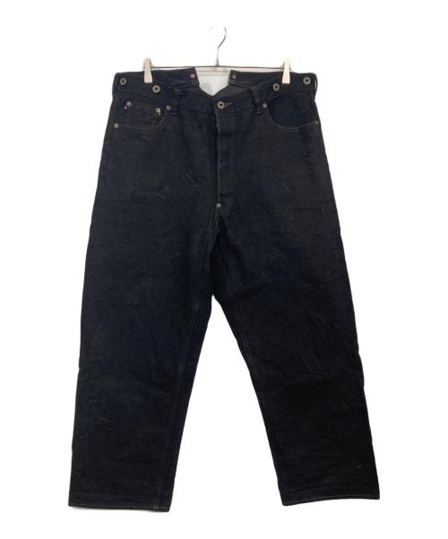 NIGEL CABOURN（ナイジェルケーボン）NIGEL CABOURN (ナイジェルケーボン) RAILMAN DENIM PANT BLACK DENIM ブラック サイズ:36の古着・服飾アイテム