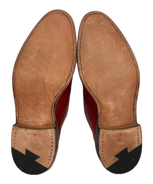 Crockett & Jones（クロケット＆ジョーンズ）Crockett & Jones (クロケット＆ジョーンズ) ダブルモンクストラップシューズ/HARROGATE/ハロゲイト レッド サイズ:8Eの古着・服飾アイテム