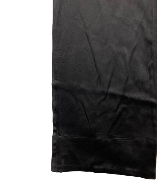 ANN DEMEULEMEESTER（アンドゥムルメステール）ANN DEMEULEMEESTER (アンドゥムルメステール) シルクサテンパンツ ブラック サイズ:Mの古着・服飾アイテム