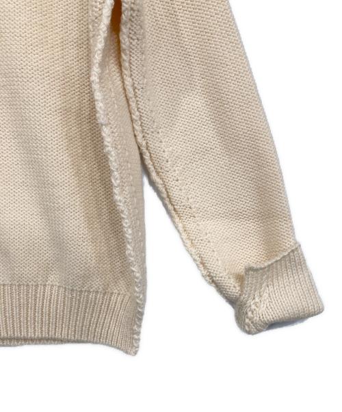 Martin Margiela 10（マルタン・マルジェラ 10）Martin Margiela 10 (マルタン・マルジェラ 10) ラグランセーター ベージュ サイズ:Mの古着・服飾アイテム