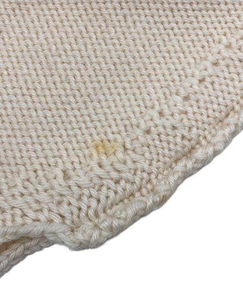 Martin Margiela 10（マルタン・マルジェラ 10）Martin Margiela 10 (マルタン・マルジェラ 10) ラグランセーター ベージュ サイズ:Mの古着・服飾アイテム