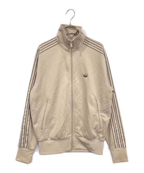 adidas（アディダス）adidas (アディダス) アウトライントレフォイル ファイヤーバード トラックトップ ベージュ サイズ:Mの古着・服飾アイテム