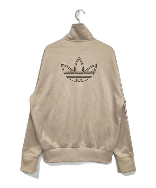 adidas（アディダス）adidas (アディダス) アウトライントレフォイル ファイヤーバード トラックトップ ベージュ サイズ:Mの古着・服飾アイテム