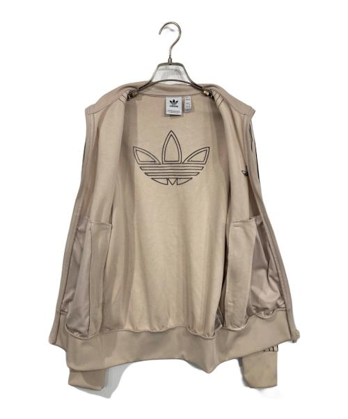 adidas（アディダス）adidas (アディダス) アウトライントレフォイル ファイヤーバード トラックトップ ベージュ サイズ:Mの古着・服飾アイテム