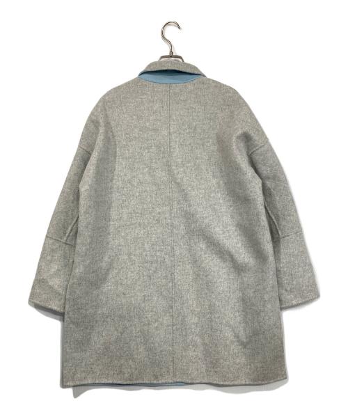 ADORE（アドーア）ADORE (アドーア) 2TONEリバーIIジャケット グレー×ブルー サイズ:38の古着・服飾アイテム