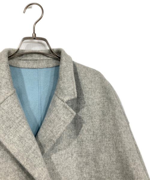 ADORE（アドーア）ADORE (アドーア) 2TONEリバーIIジャケット グレー×ブルー サイズ:38の古着・服飾アイテム