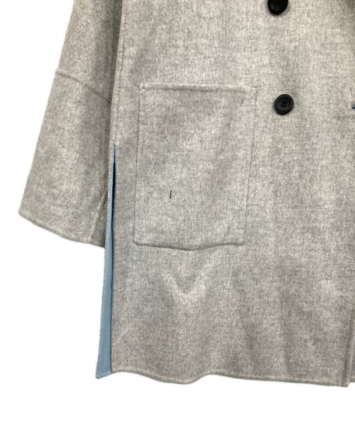 ADORE（アドーア）ADORE (アドーア) 2TONEリバーIIジャケット グレー×ブルー サイズ:38の古着・服飾アイテム