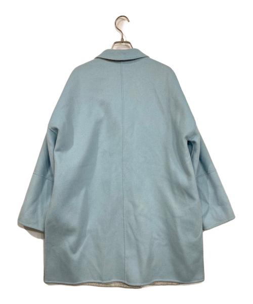 ADORE（アドーア）ADORE (アドーア) 2TONEリバーIIジャケット グレー×ブルー サイズ:38の古着・服飾アイテム