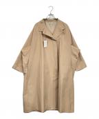 JULY NINEジュライナイン）の古着「スタンドカラーコート」｜ベージュ
