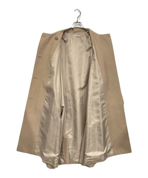 JULY NINE（ジュライナイン）JULY NINE (ジュライナイン) スタンドカラーコート ベージュ サイズ:Fの古着・服飾アイテム