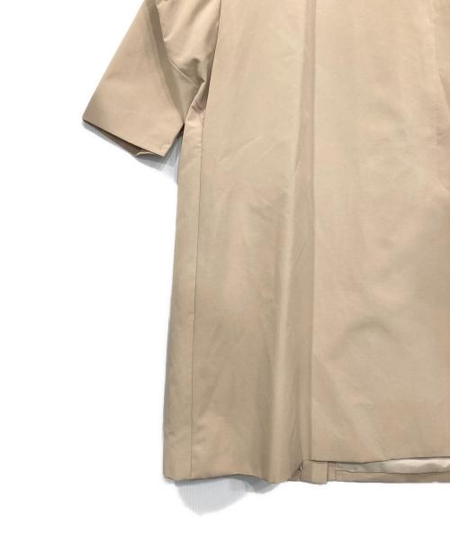 JULY NINE（ジュライナイン）JULY NINE (ジュライナイン) スタンドカラーコート ベージュ サイズ:Fの古着・服飾アイテム
