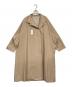JULY NINE（ジュライナイン）の古着「スタンドカラーコート」｜ベージュ