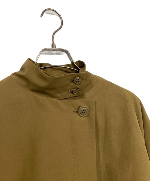 JULY NINE（ジュライナイン）JULY NINE (ジュライナイン) スタンドカラーコート ブラウン サイズ:Fの古着・服飾アイテム