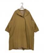 JULY NINEジュライナイン）の古着「スタンドカラーコート」｜ブラウン