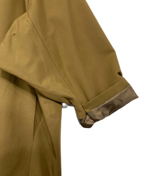 JULY NINE（ジュライナイン）JULY NINE (ジュライナイン) スタンドカラーコート ブラウン サイズ:Fの古着・服飾アイテム