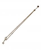 Christian Diorクリスチャン ディオール）の古着「スターロゴネックレス」｜ゴールド