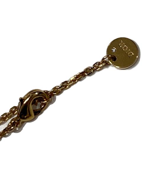 Christian Dior（クリスチャン ディオール）Christian Dior (クリスチャン ディオール) スターロゴネックレス ゴールドの古着・服飾アイテム