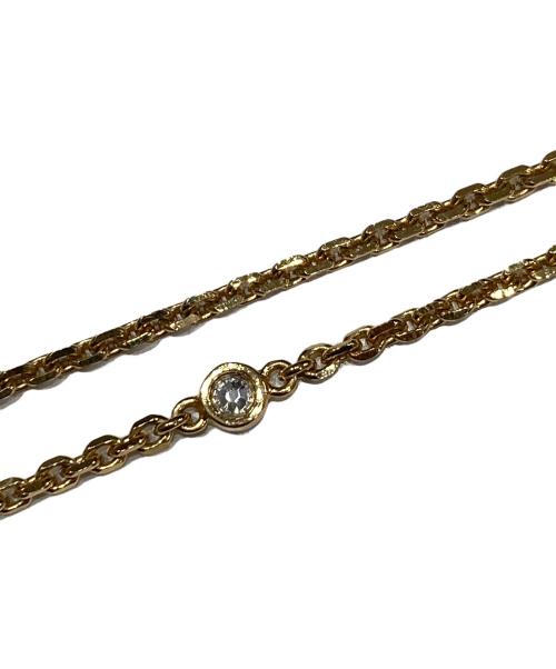 Christian Dior（クリスチャン ディオール）Christian Dior (クリスチャン ディオール) スターロゴネックレス ゴールドの古着・服飾アイテム