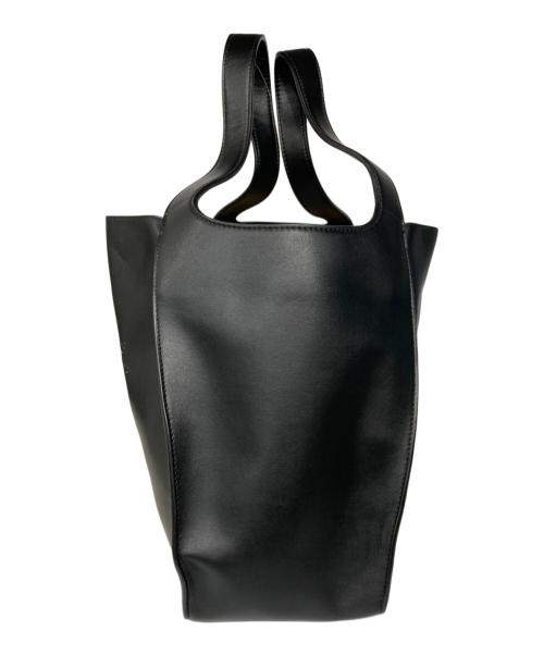 STELLA McCARTNEY（ステラマッカートニー）STELLA McCARTNEY (ステラマッカートニー) パンチング ロゴトートバッグ ブラックの古着・服飾アイテム