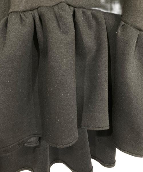 TSURU by MARIKO OIKAWA（ツルバイマリコオイカワ）TSURU by MARIKO OIKAWA (ツルバイマリコオイカワ) Kirill/ペプラムトップス ブラック サイズ:Fの古着・服飾アイテム