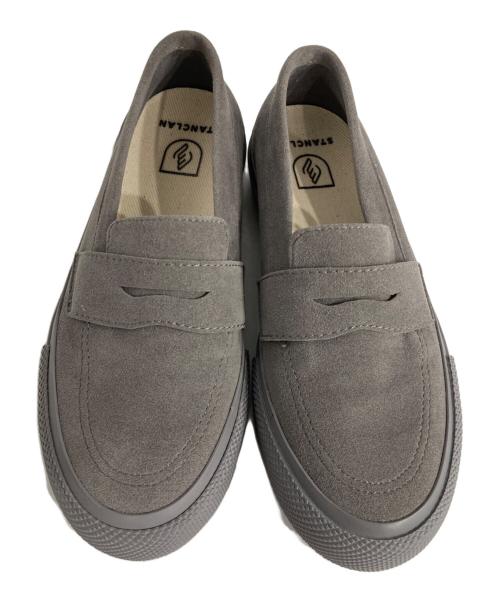 moon star（ムーンスター）moon star (ムーンスター) STANCLANスリッポン グレー サイズ:23.0の古着・服飾アイテム