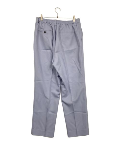 MAISON SPECIAL（メゾンスペシャル）MAISON SPECIAL (メゾンスペシャル) マルチファブリックスタプレストレートパンツ ブルー サイズ:02の古着・服飾アイテム