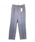 MAISON SPECIAL（メゾンスペシャル）の古着「マルチファブリックスタプレストレートパンツ」｜ブルー