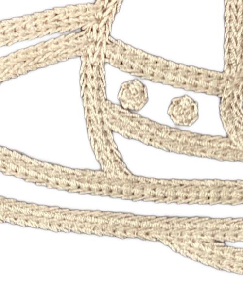 Vivienne Westwood（ヴィヴィアンウエストウッド）Vivienne Westwood (ヴィヴィアンウエストウッド) オーブ刺繍カットソー ブラック サイズ:01の古着・服飾アイテム