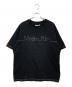 Matin Kim（マーティン・キム）の古着「ステッチロゴTシャツ」｜ブラック