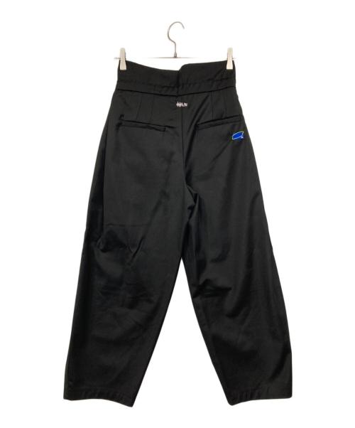 ADER error（アーダーエラー）ADER error (アーダーエラー) ハイウエストタックパンツ ブラック サイズ:1の古着・服飾アイテム