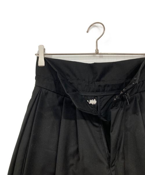 ADER error（アーダーエラー）ADER error (アーダーエラー) ハイウエストタックパンツ ブラック サイズ:1の古着・服飾アイテム