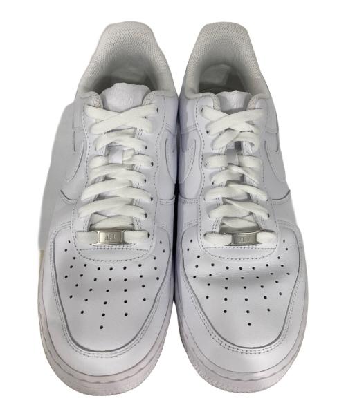 NIKE（ナイキ）NIKE (ナイキ) AIR FORCE 1 '07 ホワイト サイズ:US9.5の古着・服飾アイテム