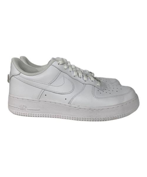 NIKE（ナイキ）NIKE (ナイキ) AIR FORCE 1 '07 ホワイト サイズ:US9.5の古着・服飾アイテム
